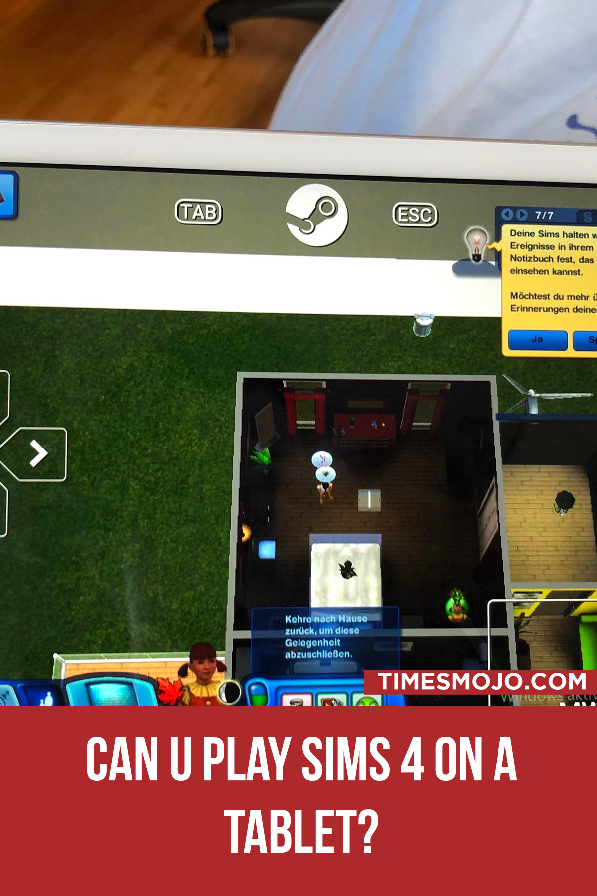 Can U Play Sims 4 On A Tablet