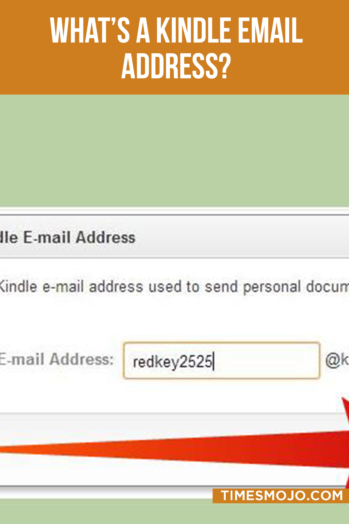 What’s A Kindle Email Address